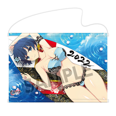 『シノビマスター 閃乱カグラ NEW LINK』B2タペストリー 夜桜(伝説爆乳祭)